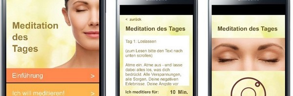 Neue App zum Meditieren